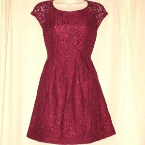 Red Lace Dress